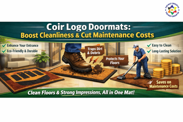 How Coir Logo Doormats Improve Cleanliness and Reduce Maintenance Costs