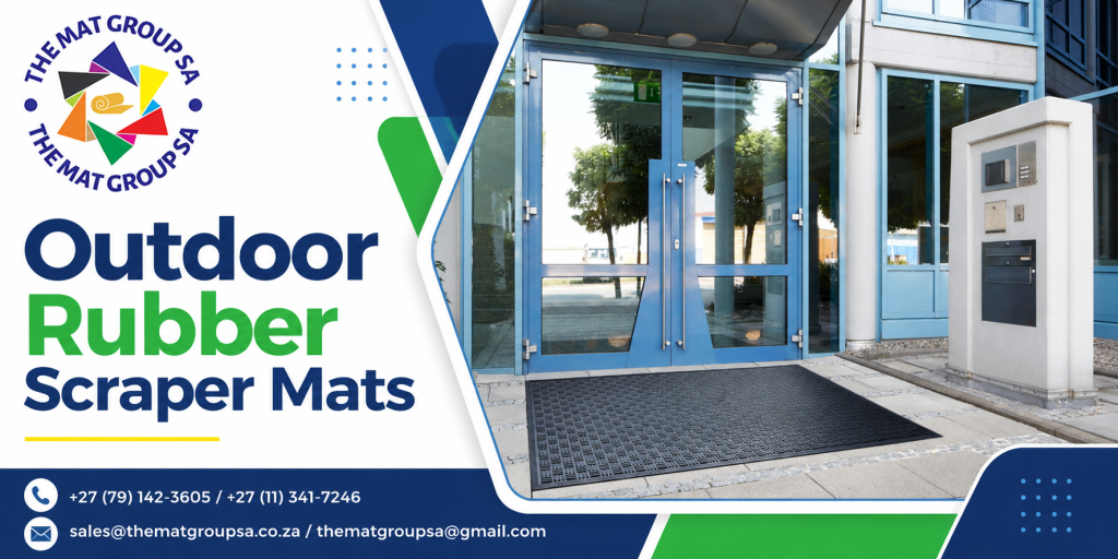 Outdoor Rubber Scraper Mats