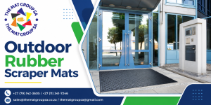 How Outdoor Rubber Scraper Mats Improve Workplace Safety During Wet Weather