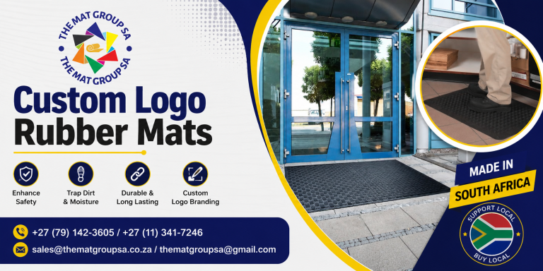 Custom Logo Rubber Mats That Enhance Your Brand and Entrance